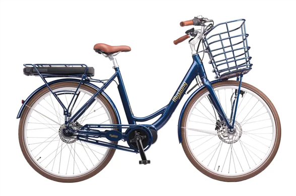 Mustang Augusta Electric 28'' elcykel 8 gear - Deep Sea